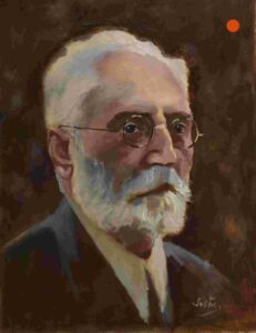 Unamuno oleo 30 x 40 cm