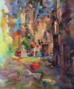 Sinfonia en el Auditorio de Vinaros 70 x 60 cm