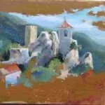 Castell de Guadalest I 33 x 41 cm