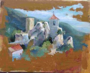 Castell de Guadalest I 33 x 41 cm