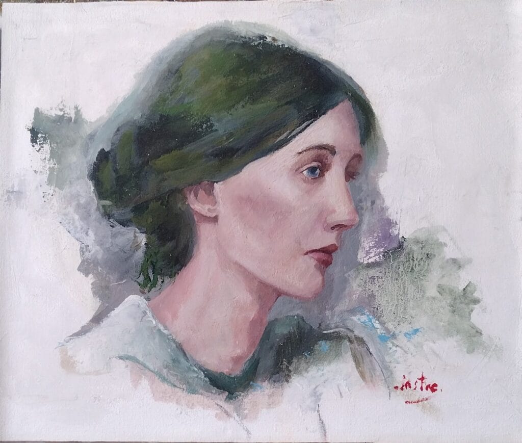 Virginia Woolf 27 x 33 cm