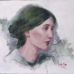 Virginia Woolf 27 x 33 cm