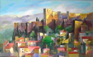 Tortosa (Castillo de la Suda) 54 x 65 cm