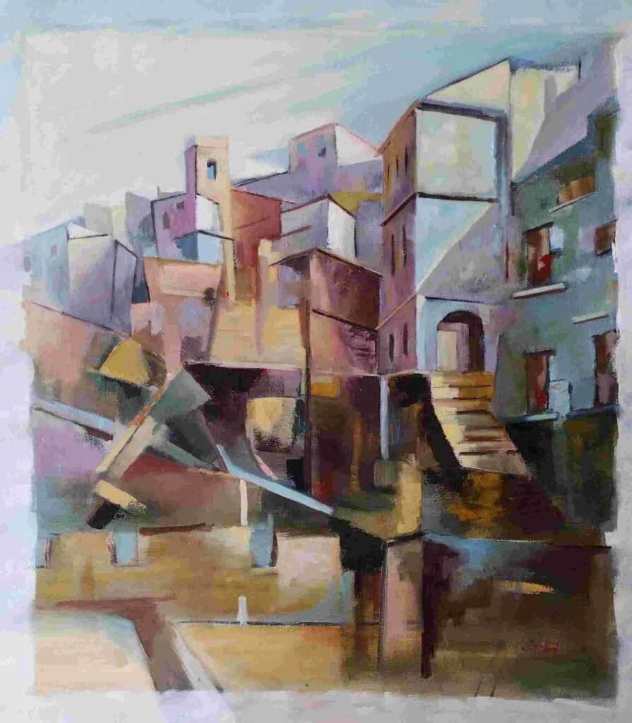 peñiscola IV , 89 x 90 cm (Castellón )