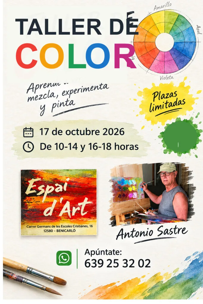 Taller de color en Benicarló
